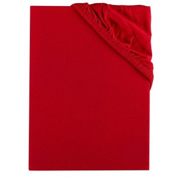 jersey plachta s gumickou cervena