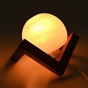 Soľná lampa guľa