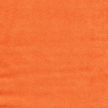 EMI narancssárga színű velúr méteráru S9